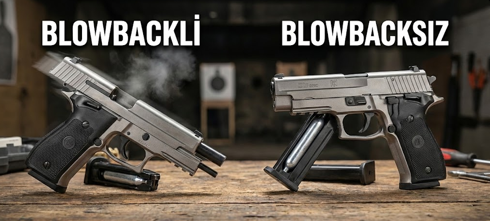 Blowbackli mi Blowbacksiz mi? CO2 Havalı Tabanca ve Airsoft Seçim Rehberi