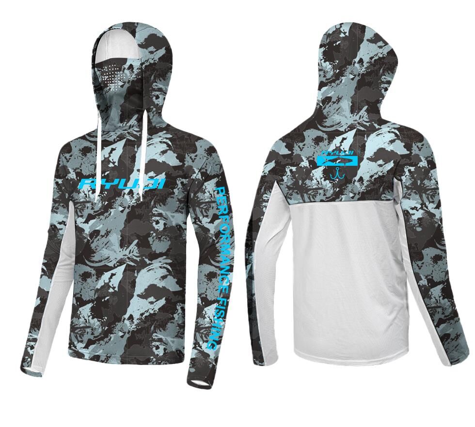 Ryuji UV Performance Dark Tide Hoodie T-Shirt
