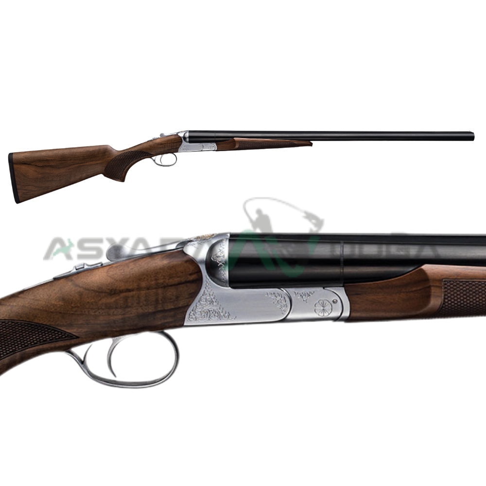 HUĞLU 200 AE Beyaz Çifte Av Tüfeği