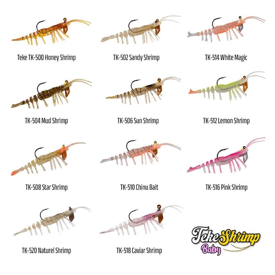 Hanfish Teke Baby Shrimp 5.5 Cm 3.8 Gr Silikon Karides