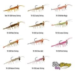 Hanfish Teke Baby Shrimp 5.5 Cm 3.8 Gr Silikon Karides