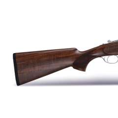 HUĞLU 103 CE Kuş İşlemeli Beyaz Süperpoze Av Tüfeği