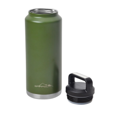 NURGAZ Campout Çift Katmanlı Yeşil Termos 1000 ml