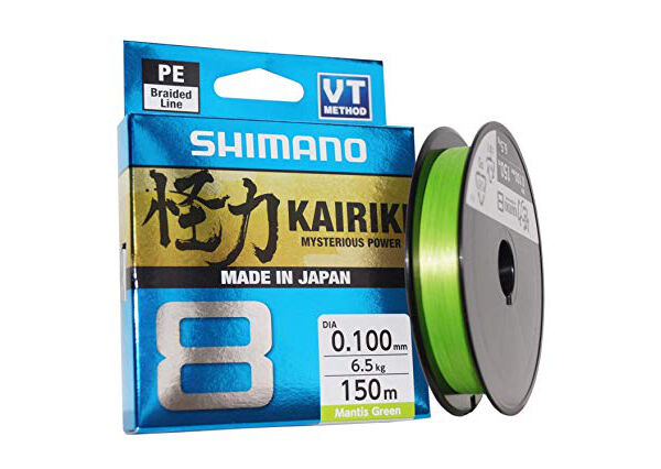 Shimano Kairiki 8x Mantis Green 150 Mt İp Misina