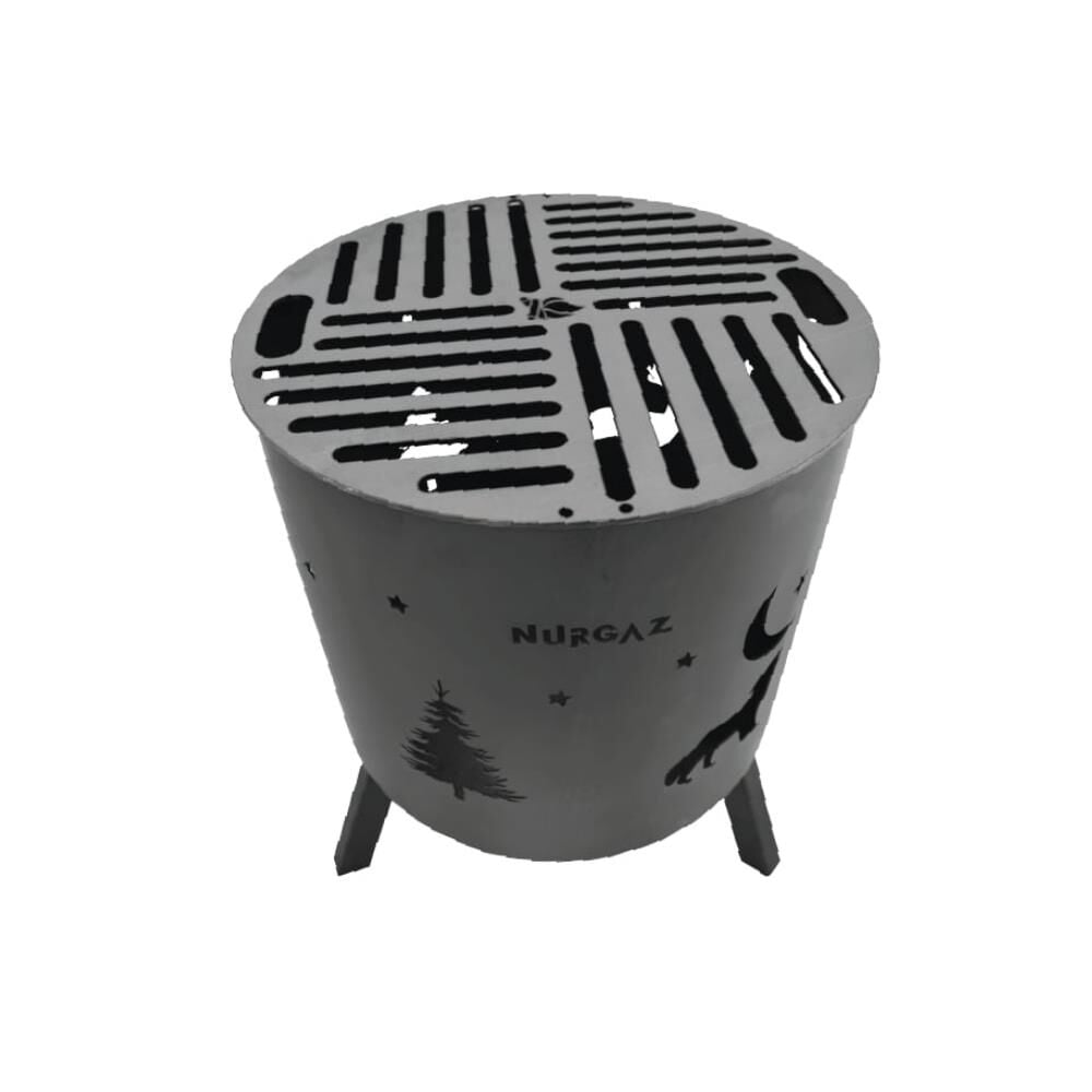 NURGAZ Orman Şöminesi Izgaralı