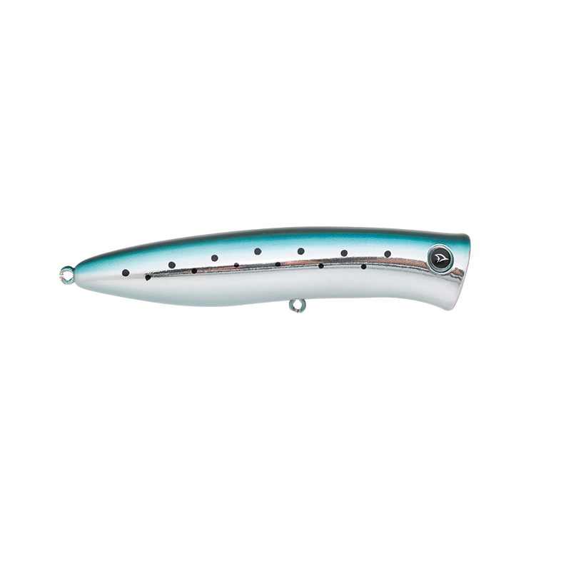 Hanfish Harp Popper 11 cm 28 gr Popper MIRROR MULLET GLOW