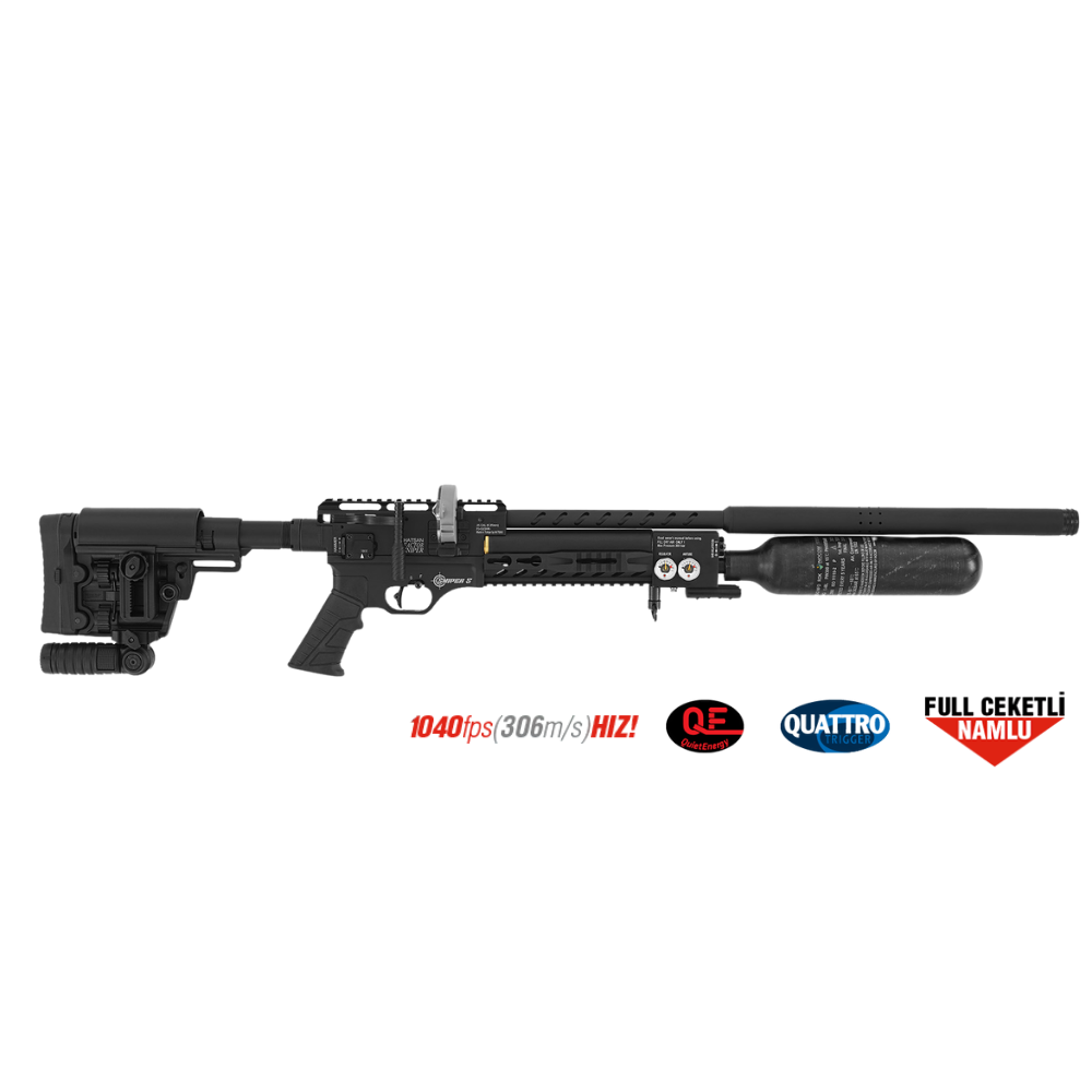 HATSAN Factor Sniper S PCP Havalı Tüfek