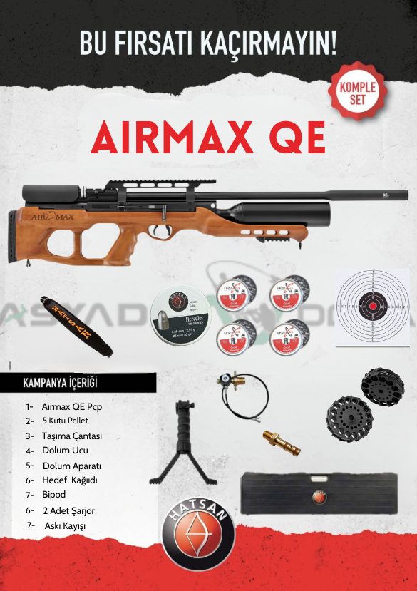HATSAN Airmax QE PCP Havalı Tüfek