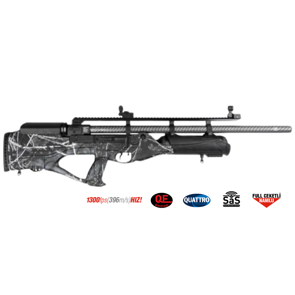 HATSAN Hercules Bully Long MC QE Moonshine PCP Havalı Tüfek