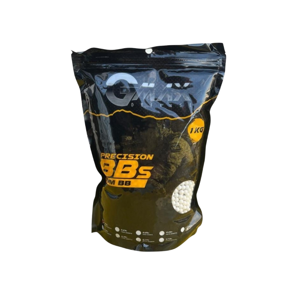 G-MAX Airsoft 0.25 gr 6 mm BB 1 KG