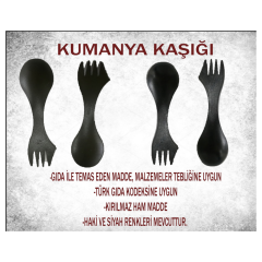 ERSAV Kumanya Plastik Çatal Kaşık