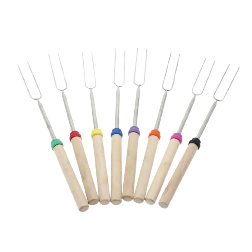 NURGAZ Teleskobik Barbekü Çatalı