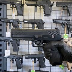 SIG SAUER P320 Blowback CO2 Havalı Tabanca Siyah