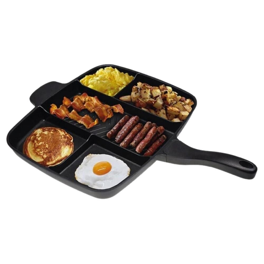 NURGAZ Granit Döküm 5 Gözlü Tava