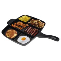 NURGAZ Granit Döküm 5 Gözlü Tava