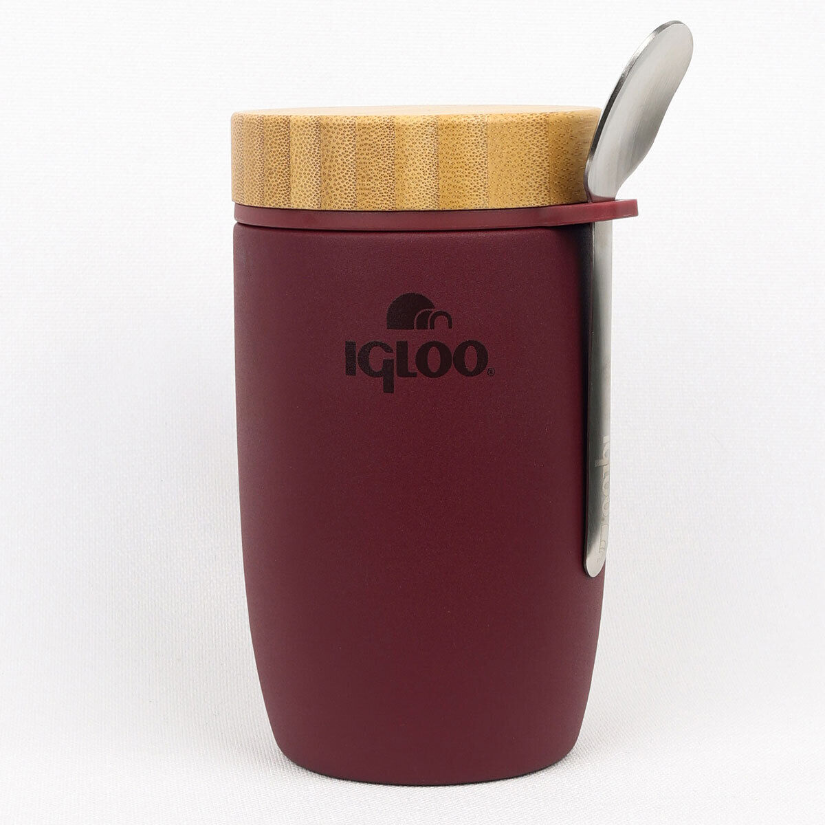 Igloo Bamboo 500 ml Yemek Termosu Bordo