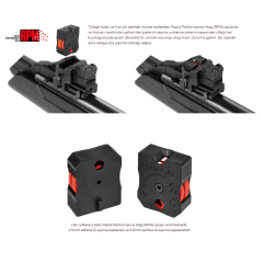 HATSAN SpeedFire W Vortex Şarjörlü Kırmalı Havalı Tüfek