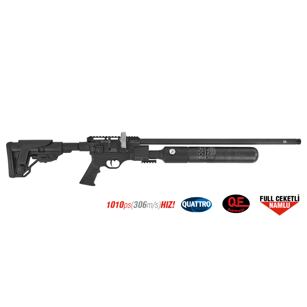 HATSAN Factor RC PCP Havalı Tüfek (Dürbünlü)