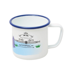 NURGAZ Campout Emaye Kupa Beyaz Çadır