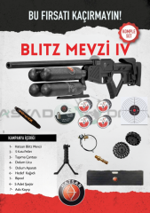 HATSAN Blitz MEVZİ IV Full Otomatik PCP Havalı Tüfek