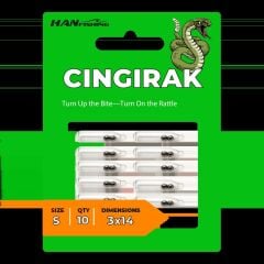 Hanfish Çıngırak Silikon Ses Tüpü