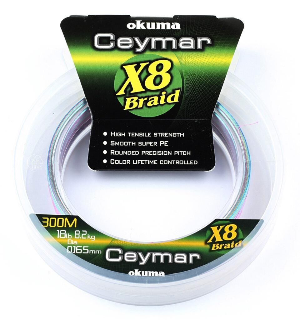 Okuma Ceymar 8X 150 Mt İp Misina