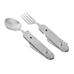 NURGAZ Campout Katlanır Kaşık Çatal Tirbuşon