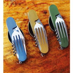 NURGAZ Campout Katlanır Kaşık Çatal Tirbuşon