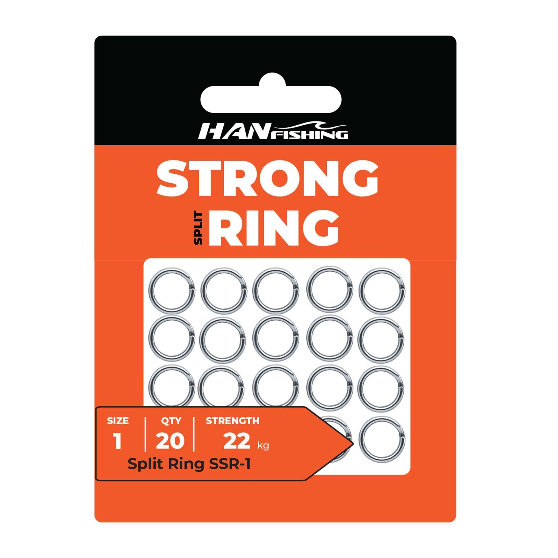 Hanfish Strong Split Ring Halka