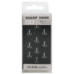 Hanfish Sharp Hook Üçlü Olta İğnesi
