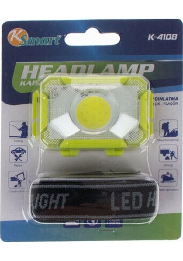 Ksmart K-4108 Pilli 3 Fonksiyon Kafa Feneri