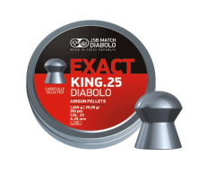 JSB Exact King Diabolo 6.35 mm Havalı Tüfek Saçması 25.39 Grain 350'li