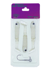 Albastar Natura Rib Minnow Silikon Yem