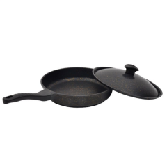 NURGAZ Granit Döküm Kamp Tavası 28 cm