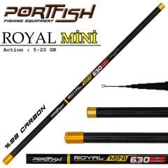 PORTFISH Royal Mini Göl Kamışı 720 cm