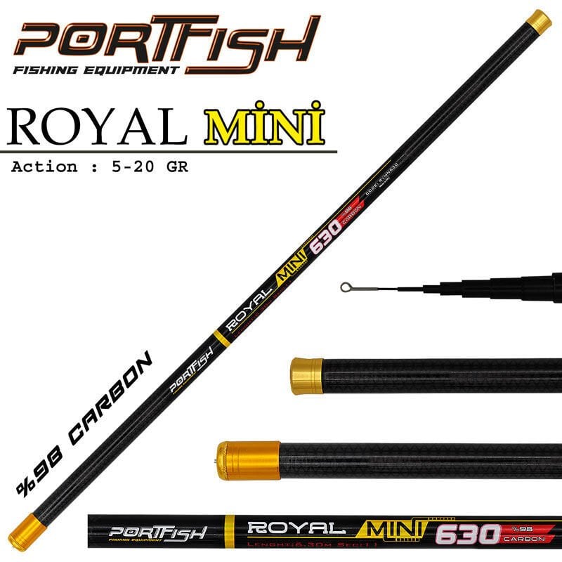 PORTFISH Royal Mini Göl Kamışı 630 cm