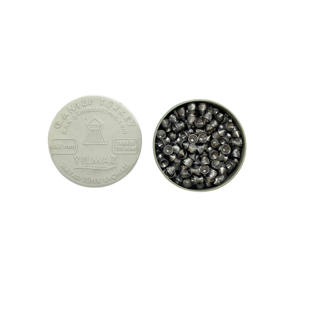 YILMAZ 5.5 mm Havalı Tüfek Saçması 100'lü