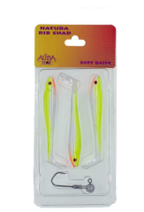 Albastar Natura Rib Shad Silikon Yem