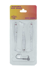 Albastar Natura Rib Shad Silikon Yem