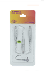 Albastar Natura Rib Shad Silikon Yem