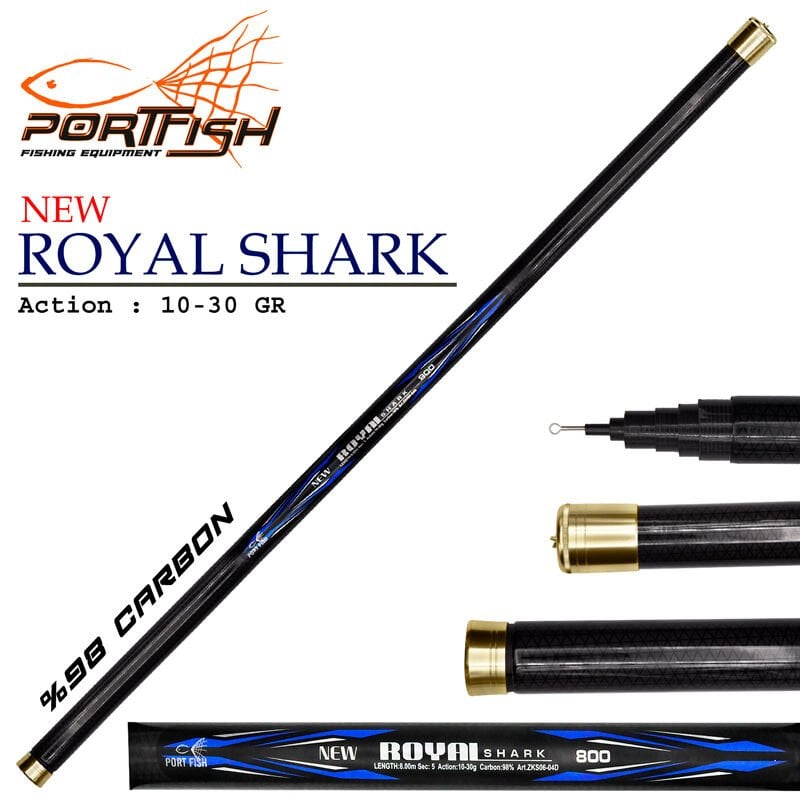 PORTFISH New Royal Carbon Göl Kamışı 500 cm