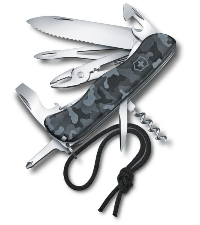 VICTORINOX Skipper Lacivert Kamuflaj Çakı 0.8593.W942