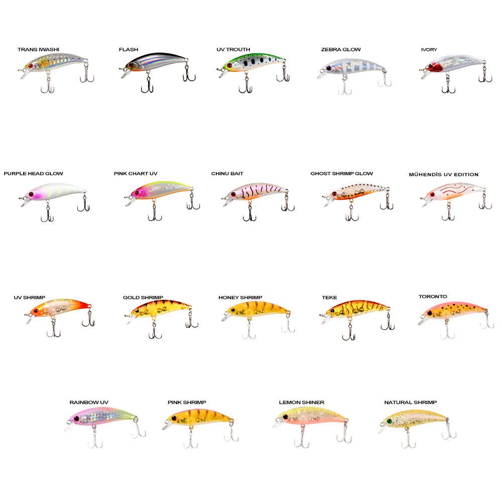 RYUJI Baby Minnow Sinking 5 cm 4.5 gr Maket Balık