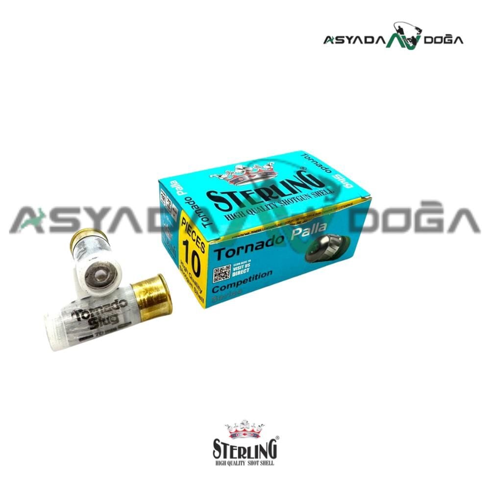 STERLING 12 CAL 30 GR TORNADO SLUG TEK KURSUN AV FİŞEĞİ