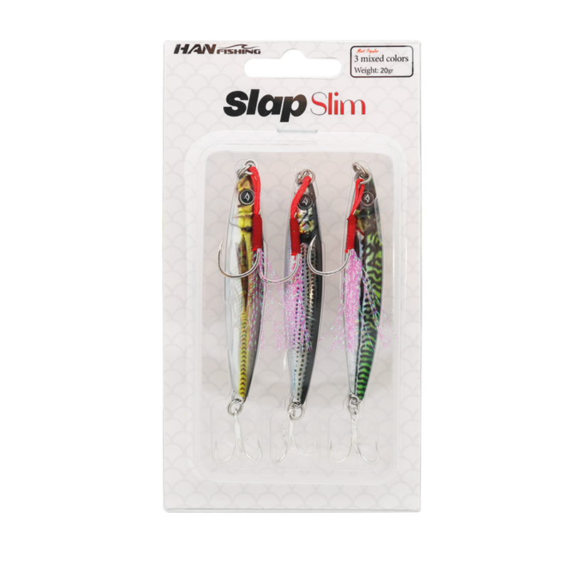 Hanfish Slap Slim Jig Lazer Mix