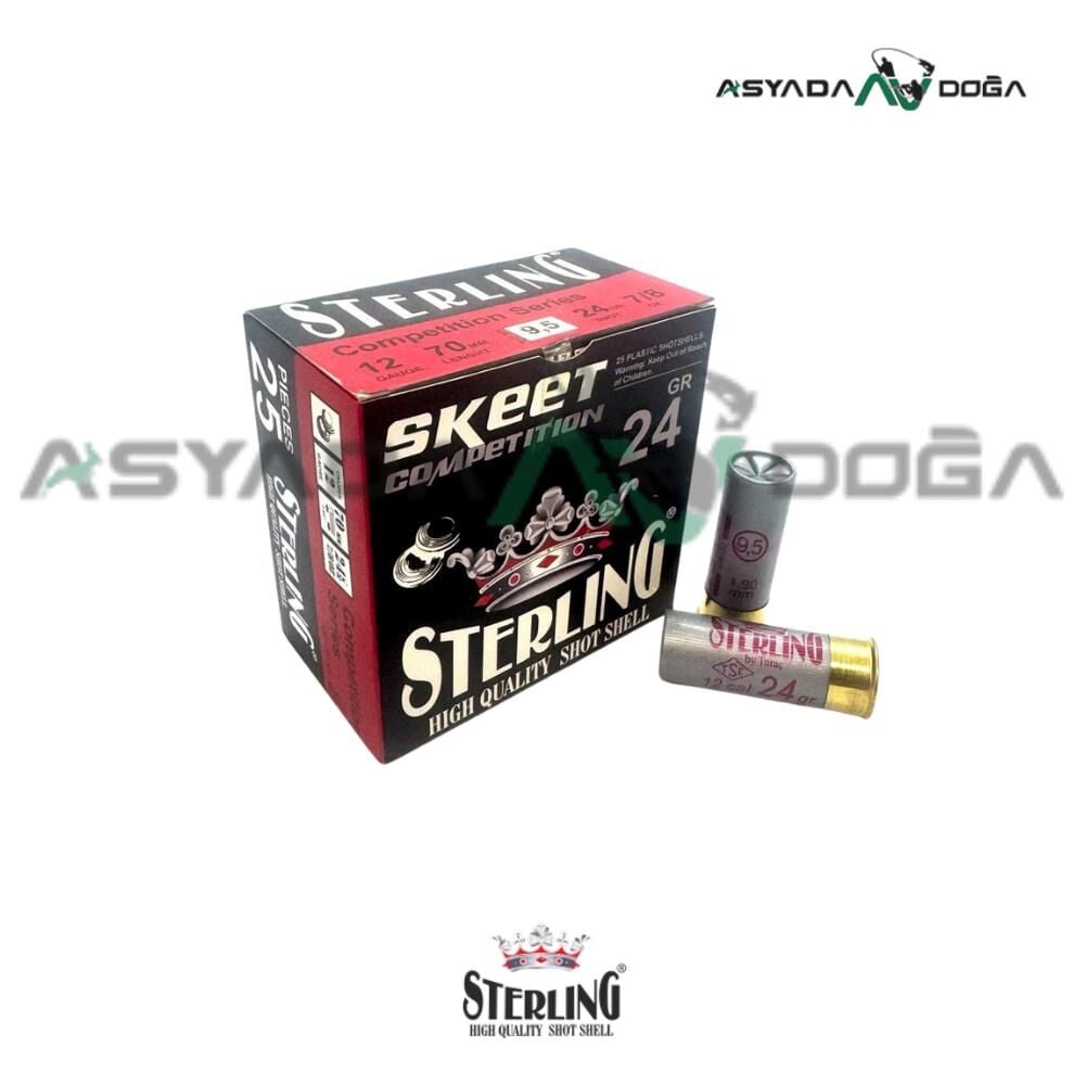STERLING 12 CAL 24 GR COMPETITION SKEET ATIŞ FİŞEĞİ 9.5 NO
