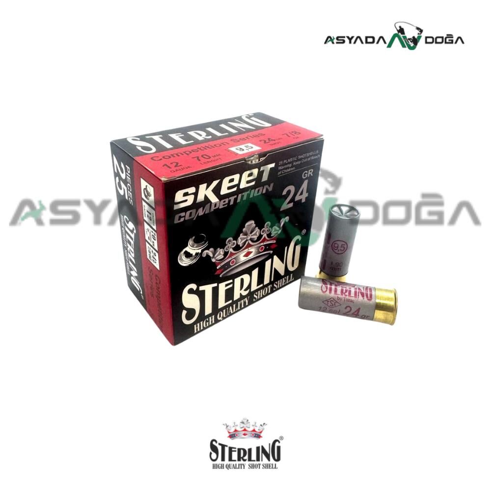 STERLING 12 CAL 24 GR COMPETITION SKEET ATIŞ FİŞEĞİ 9.5 NO