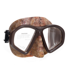 Labrax Rio Kahve Camo Dalış Maskesi
