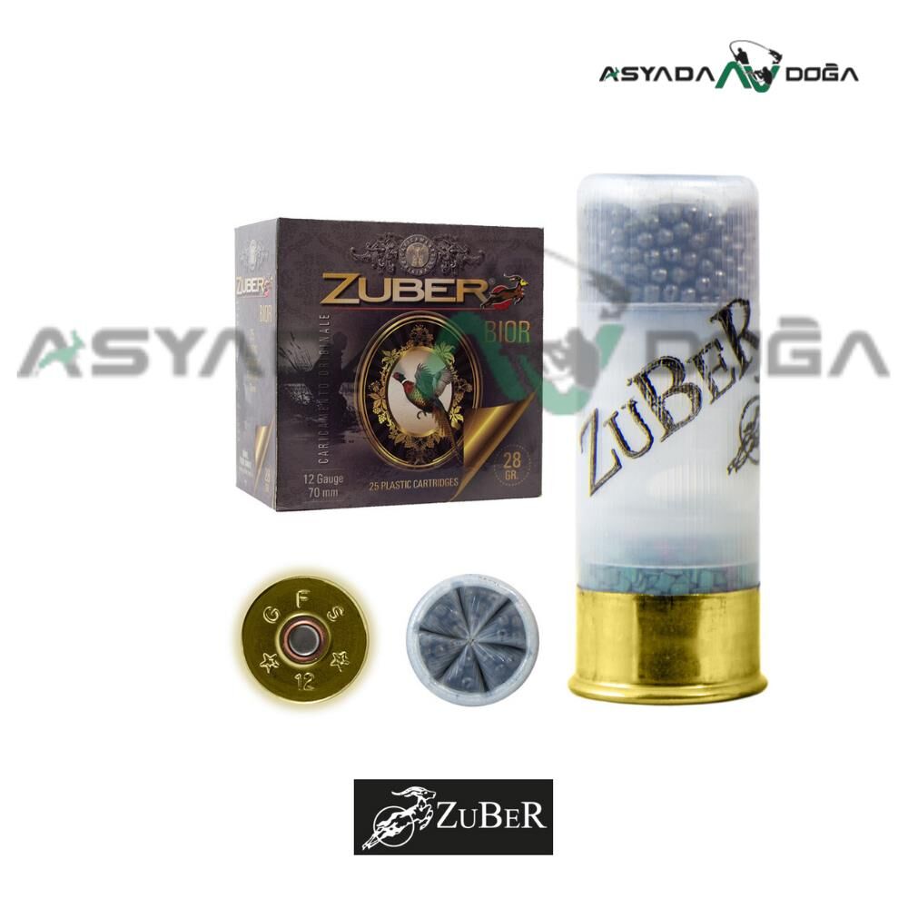 ZUBER 12 CAL 28 GR BIOR TAPA AV FİŞEĞİ