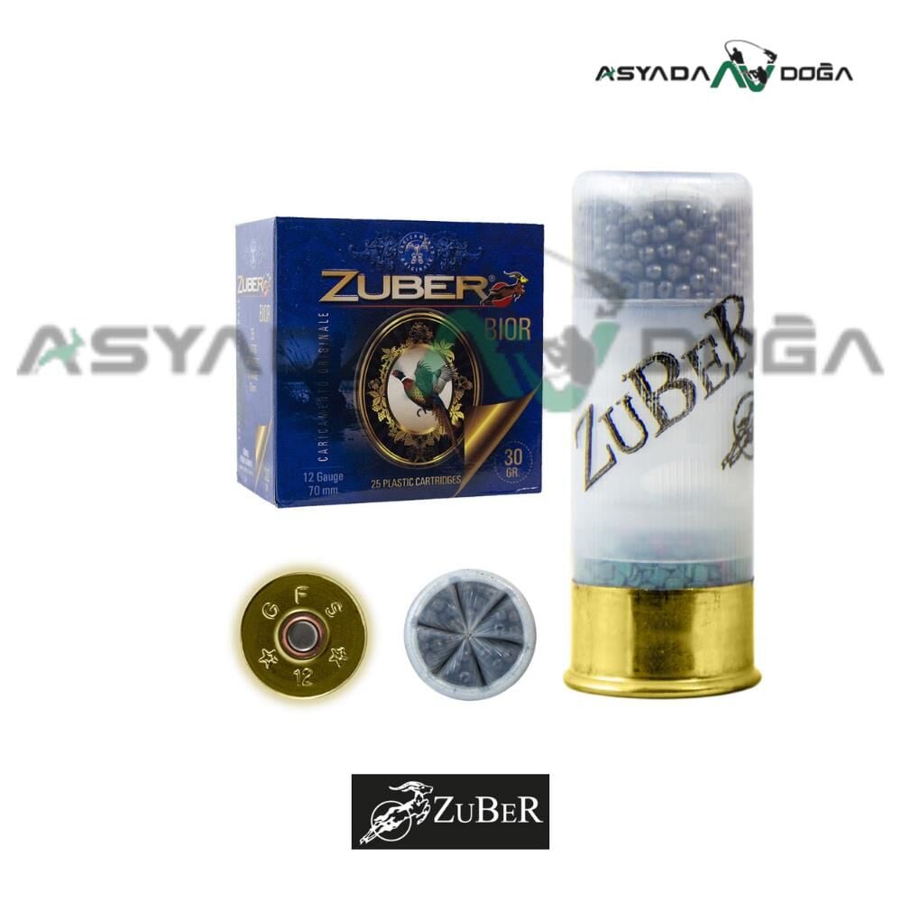 ZUBER 12 CAL 30 GR BIOR TAPA AV FİŞEĞİ